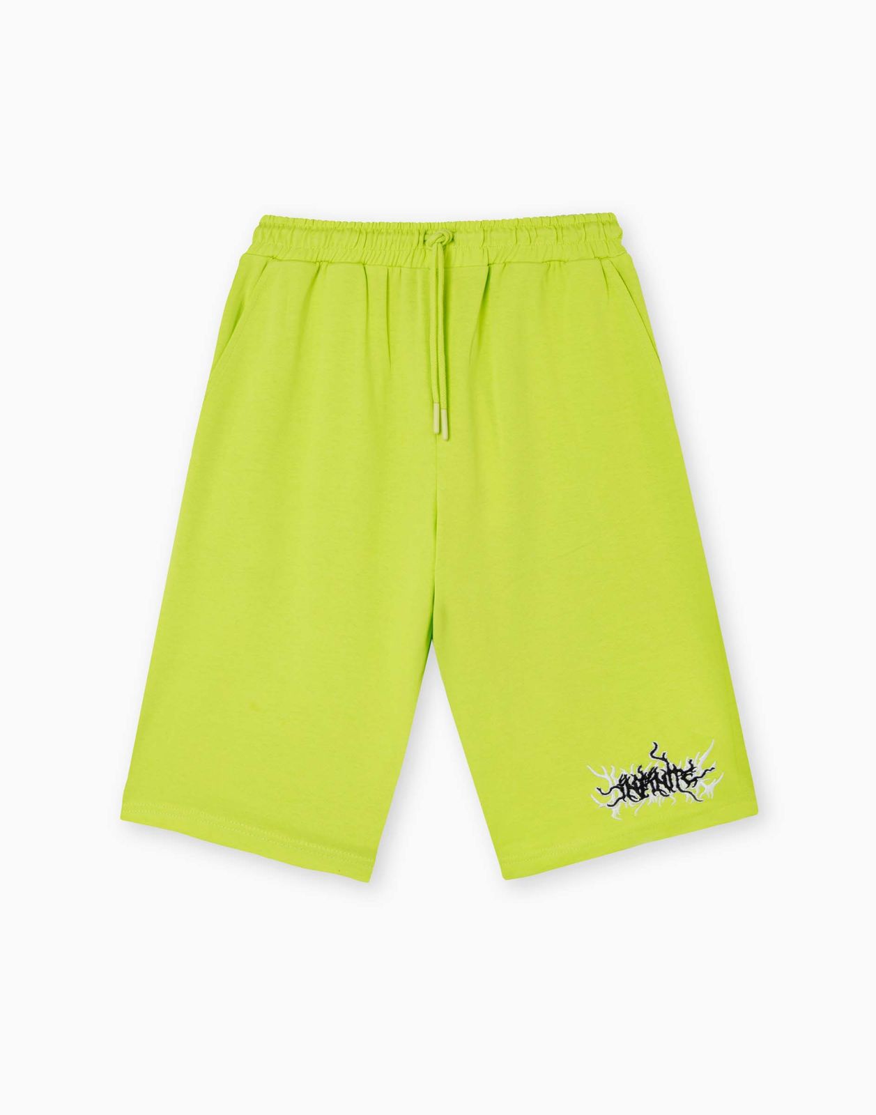 

Спортивные шорты для мальчика Gloria Jeans BSH007381 зеленый 8-10л/140, BSH007381