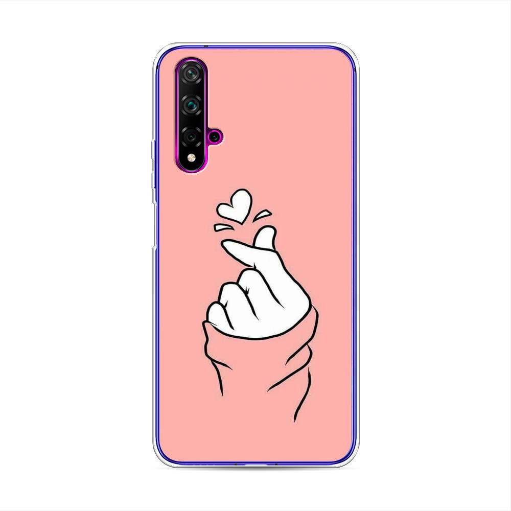 

Чехол Awog на Huawei Nova 5T "Любовь-щелк", Разноцветный, 610550-7