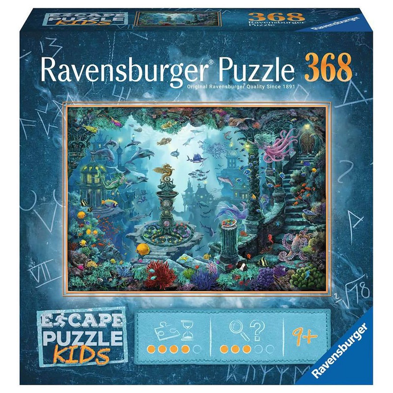 

Пазл-квест Ravensburger 368 Подводное королевство, 13395