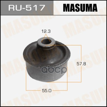 

MASUMA 'RU517 С-б.зад.подвески TOYOTA BB/OPEN DECK NCP35 4WD 03-05 1шт