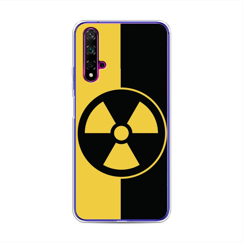 

Чехол Awog на Huawei Nova 5T "Эмблема черно-желтая", Разноцветный, 610550-9