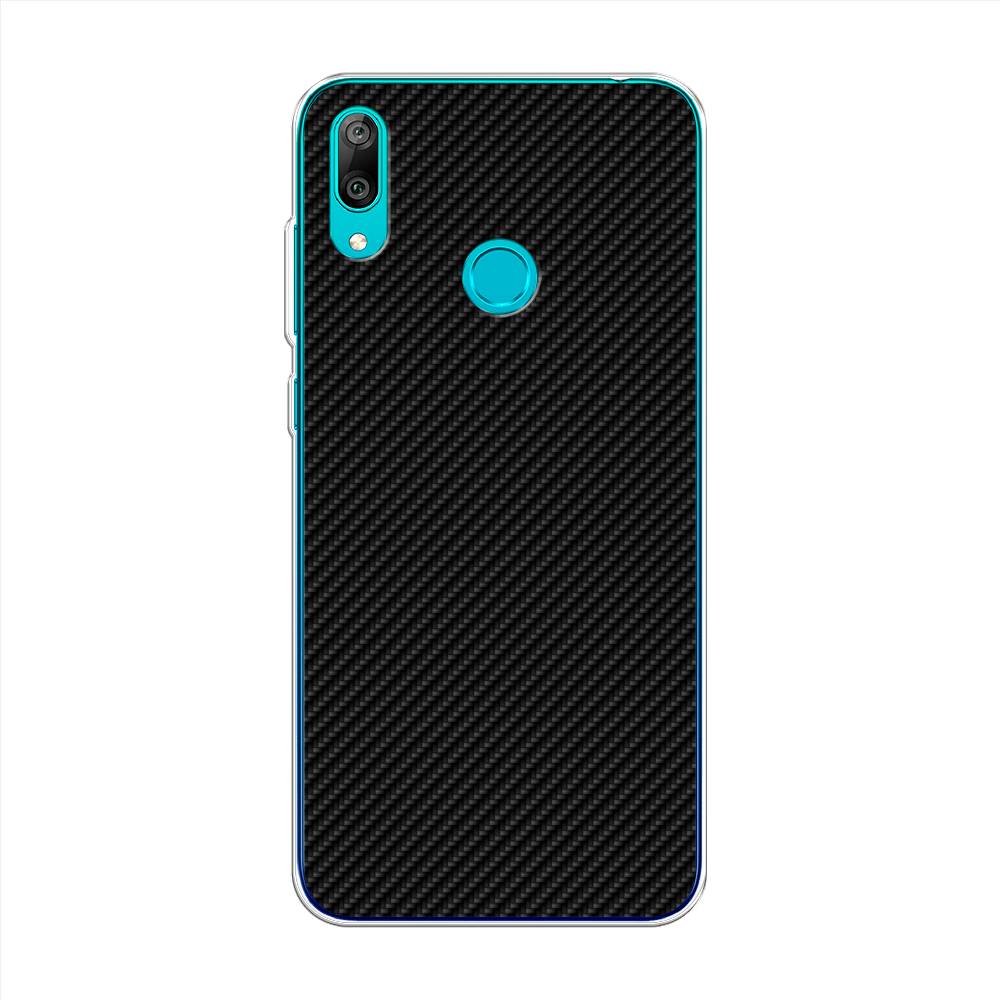

Чехол Awog "Черный карбон" для Huawei Y7 2019, 68450-3