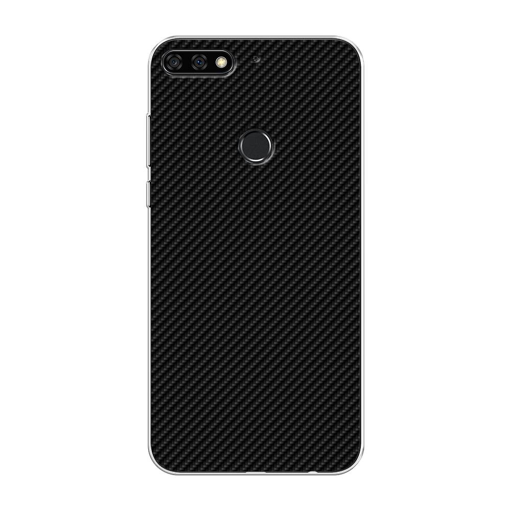 

Чехол Awog "Черный карбон" для Huawei Y7 Prime 2018, 66450-3