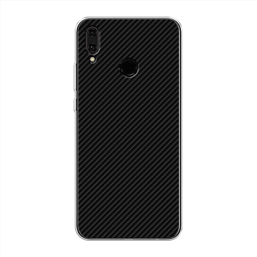 

Чехол Awog "Черный карбон" для Huawei Y9 2019
