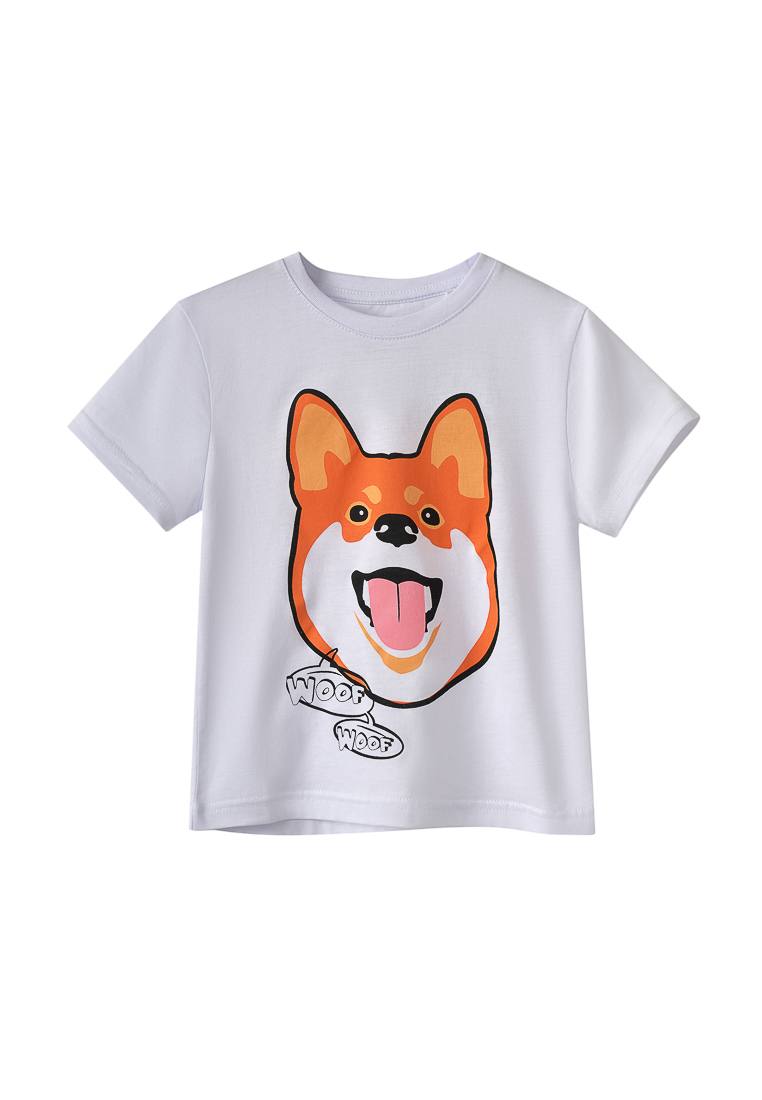 

Футболка детская Max&Jessi SS23C73301022, белый, 116, SS23C73301022