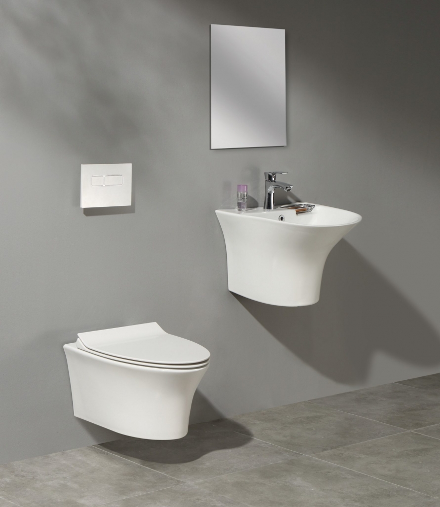 

CeramaLux Унитаз подвесной Ceramalux СL2100