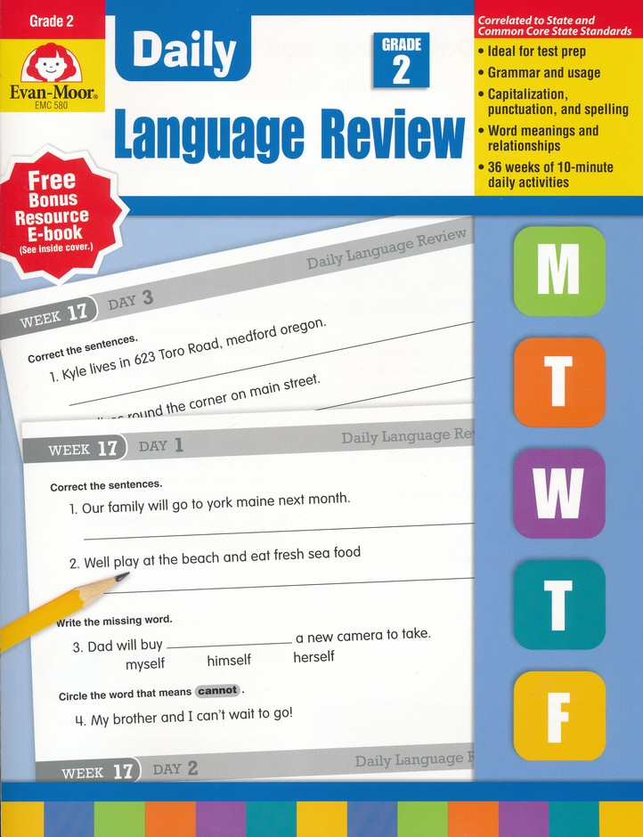 

Daily Language Review, Grade 2 Teacher Edition