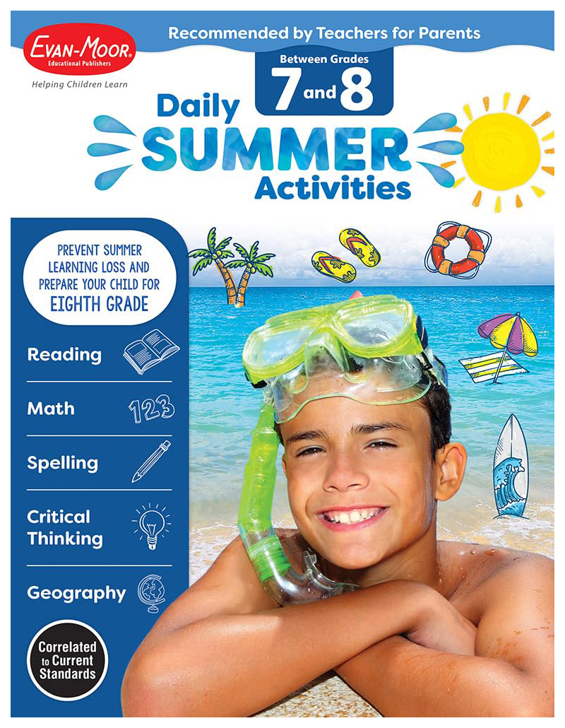 

Daily Summer Activities: Grades 7-8 - Activity Book