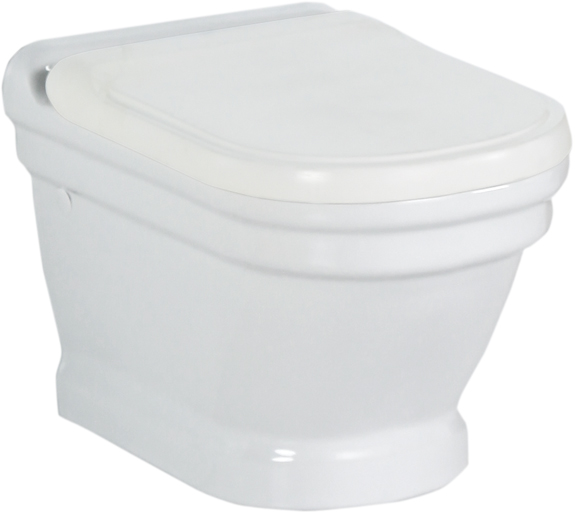 

Унитаз подвесной Creavit Antik AN321 микролифт, белый