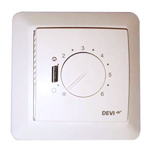 

DEVI Регулятор мощности DEVI D-527 ELKO, 15А, Белый