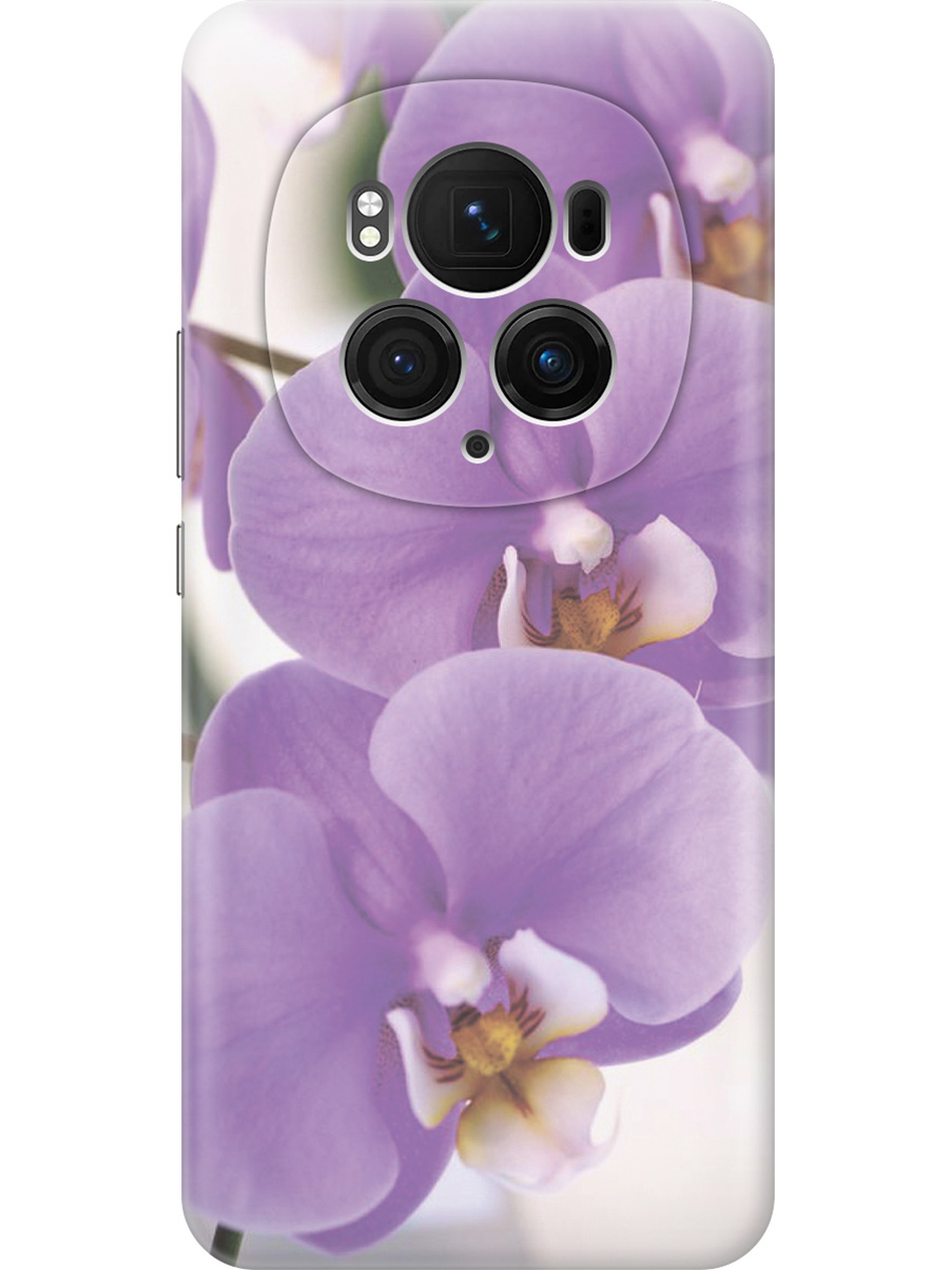 

Силиконовый чехол на Honor Magic6 Pro с принтом "Сиреневые орхидеи", 782623421