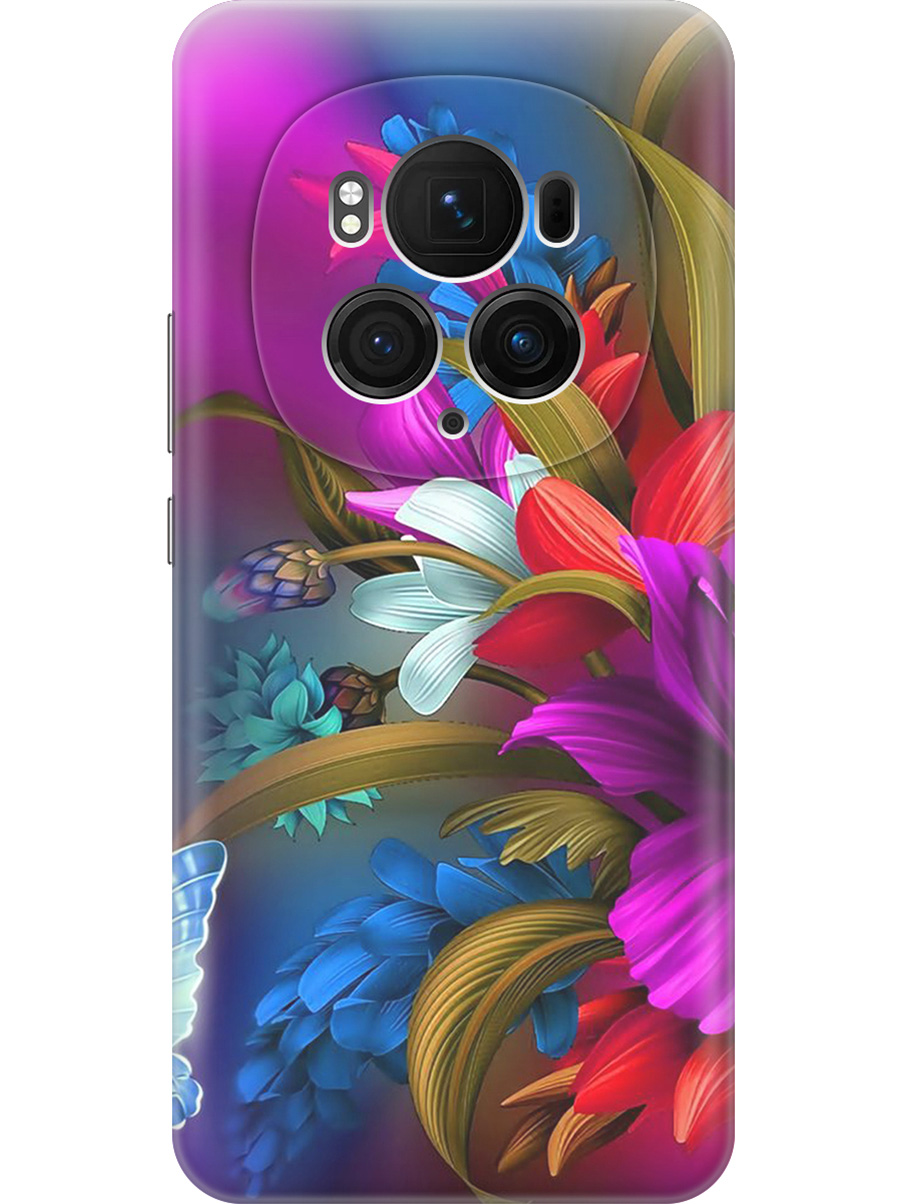 

Силиконовый чехол на Honor Magic6 Pro с принтом "Фантастические цветы", Прозрачный;зеленый;красный;фиолетовый, 782623423