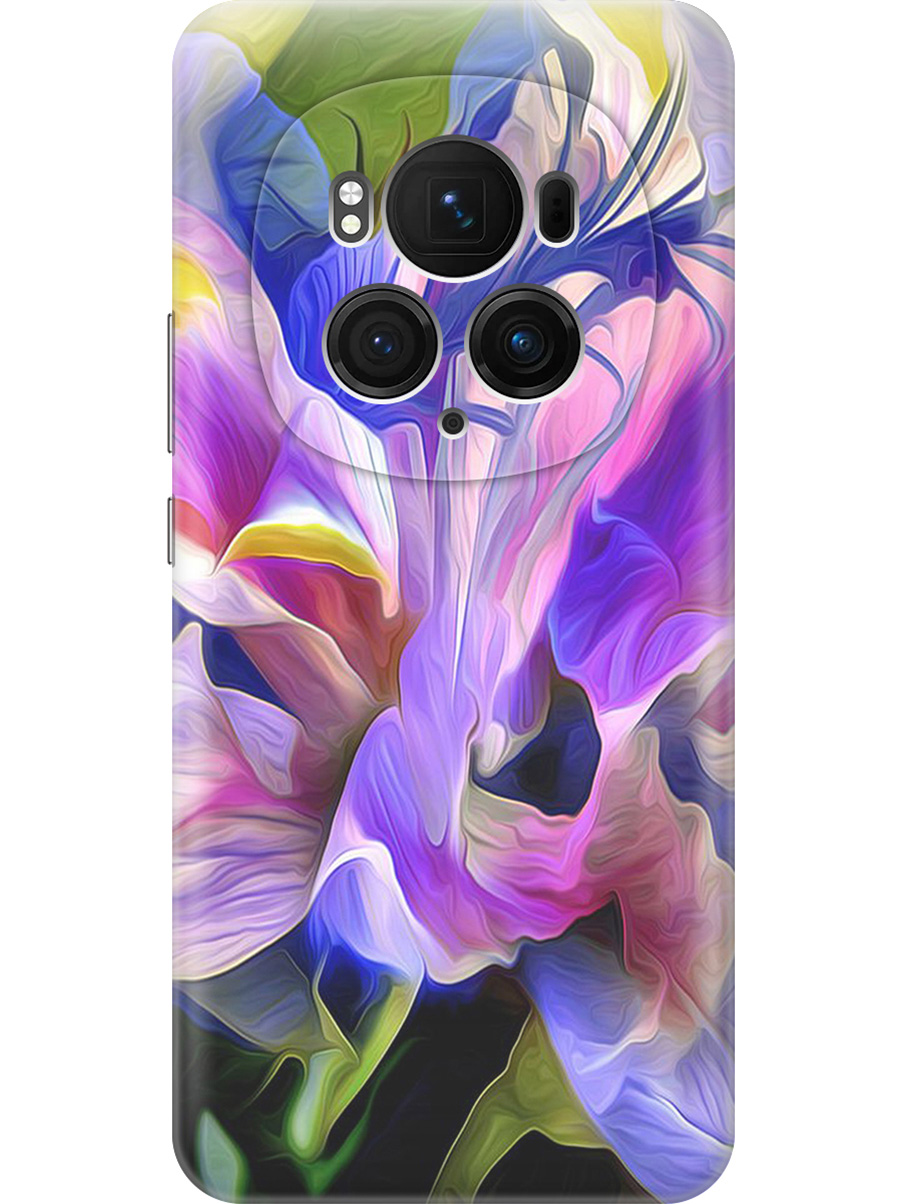 

Силиконовый чехол на Honor Magic6 Pro с принтом "Цветочная абстракция", 782623421