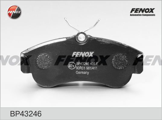 

Тормозные колодки FENOX дисковые BP43246