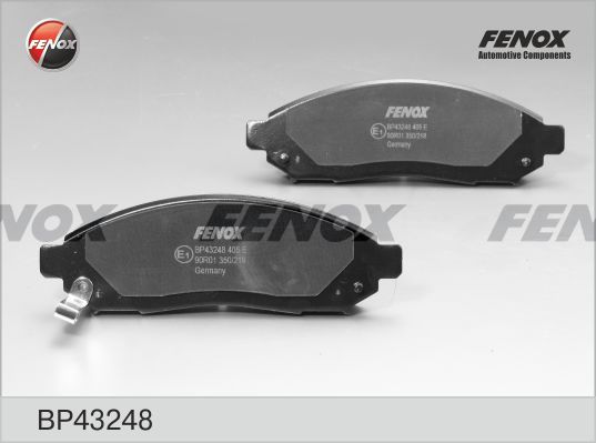 

Тормозные колодки FENOX дисковые BP43248