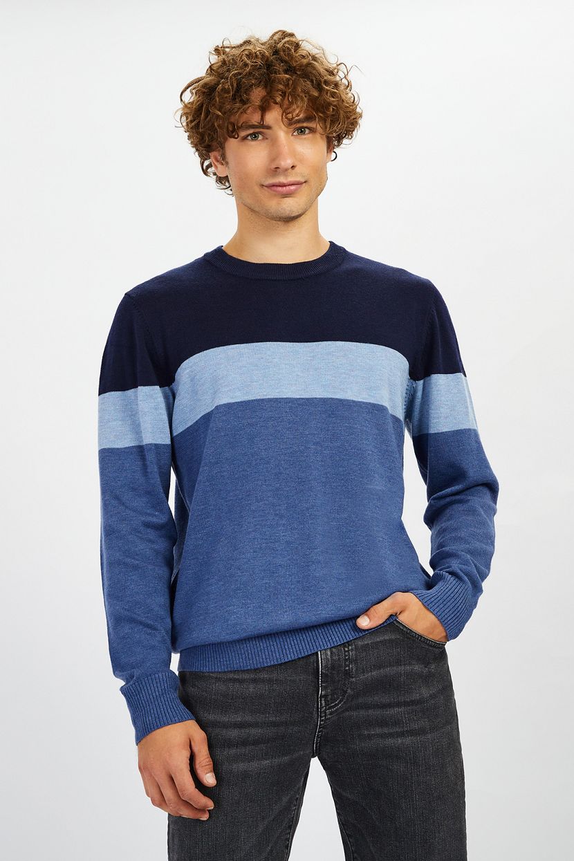 

Джемпер мужской Baon B6322503 синий 3XL, B6322503