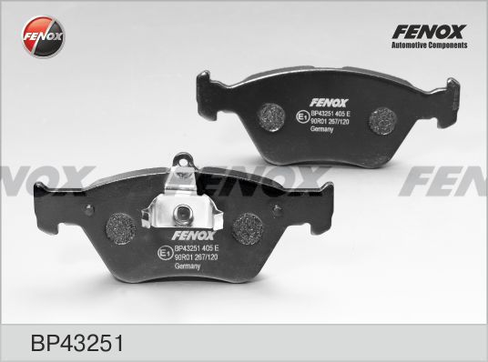 

Тормозные колодки FENOX дисковые BP43251