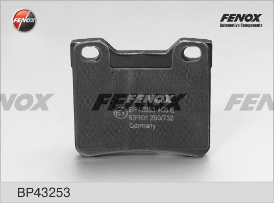 

Тормозные колодки FENOX дисковые BP43253