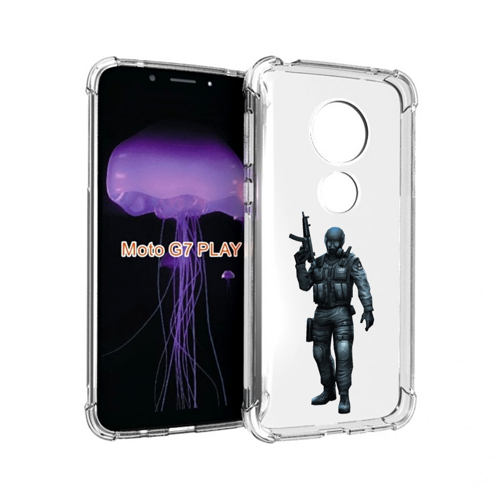 

Чехол MyPads crossfire для Motorola Moto G7 Play, Прозрачный, Tocco