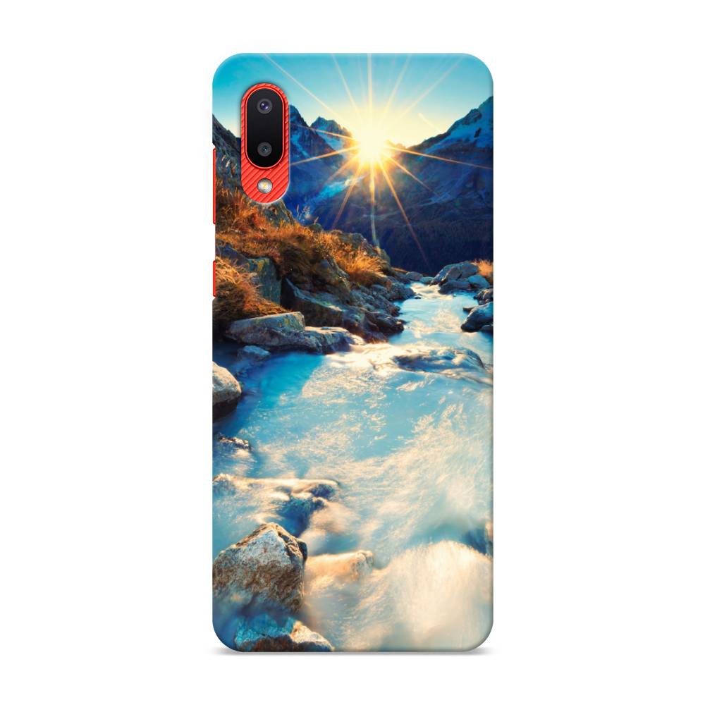 

Пластиковый чехол "Восход 7" на Samsung Galaxy A02, 2102520-3