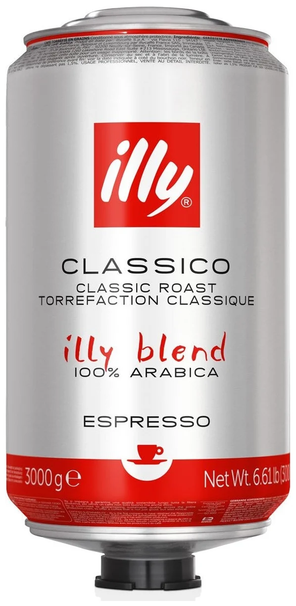 Кофе в зернах Illy Classico средней обжарки 3 кг