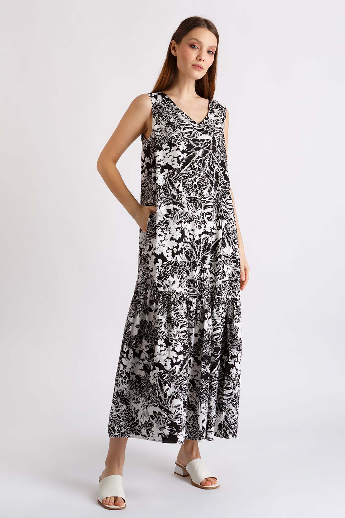 Платье женское Baon B4522039 черное S