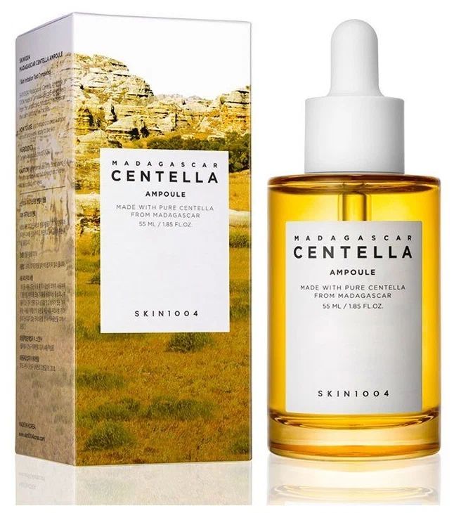 Успокаивающая сыворотка для лица с центеллой Skin1004 Madagascar Centella Ampoule 55 мл