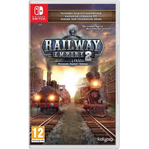 Игра Railway Empire 2 Deluxe Edition (Nintendo Switch, полностью на русском языке)