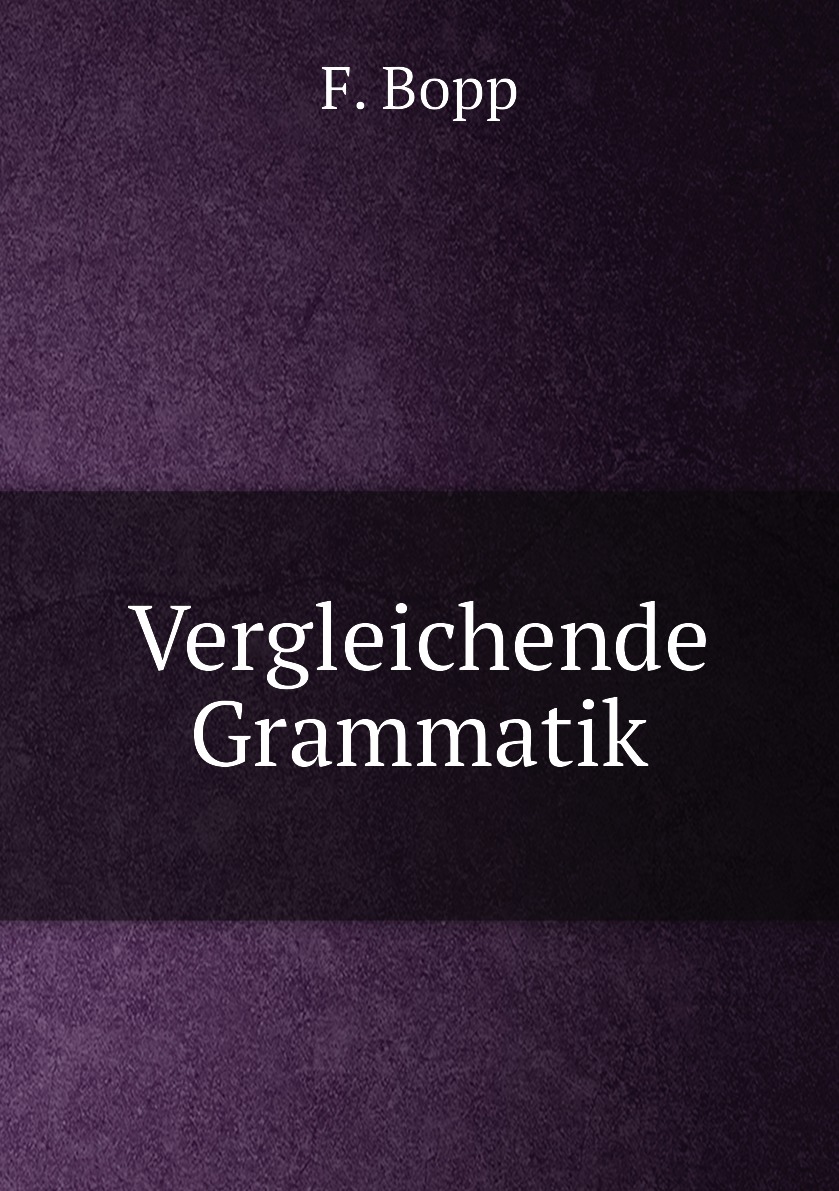 

Vergleichende Grammatik