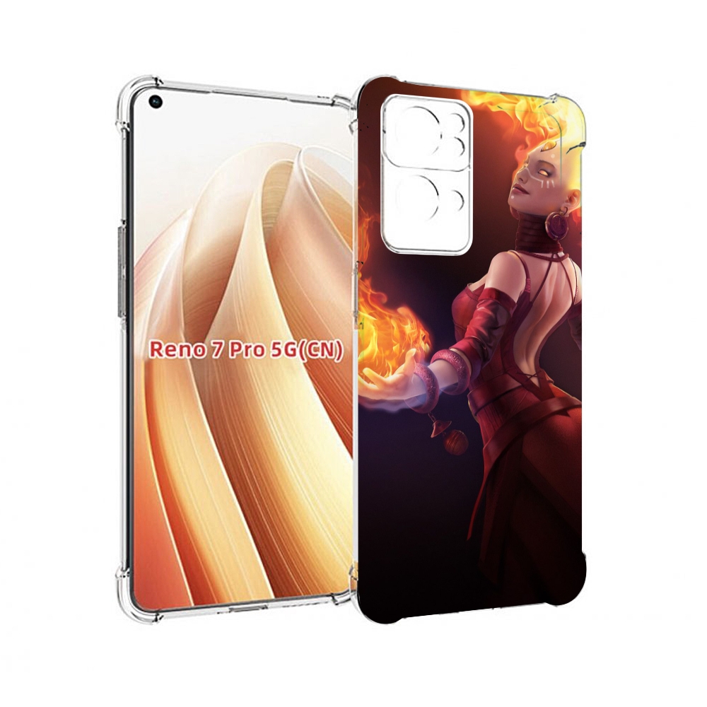 

Чехол MyPads dota 2 Lina для OPPO Reno7 Pro 5G, Прозрачный, Tocco