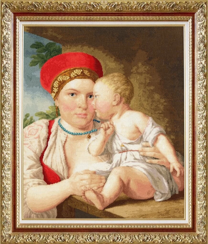 

МК-059 Кормилица с ребёнком, МК-059