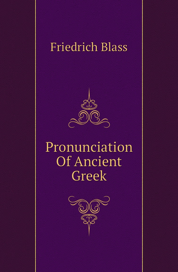 

Pronunciation Of Ancient Greek