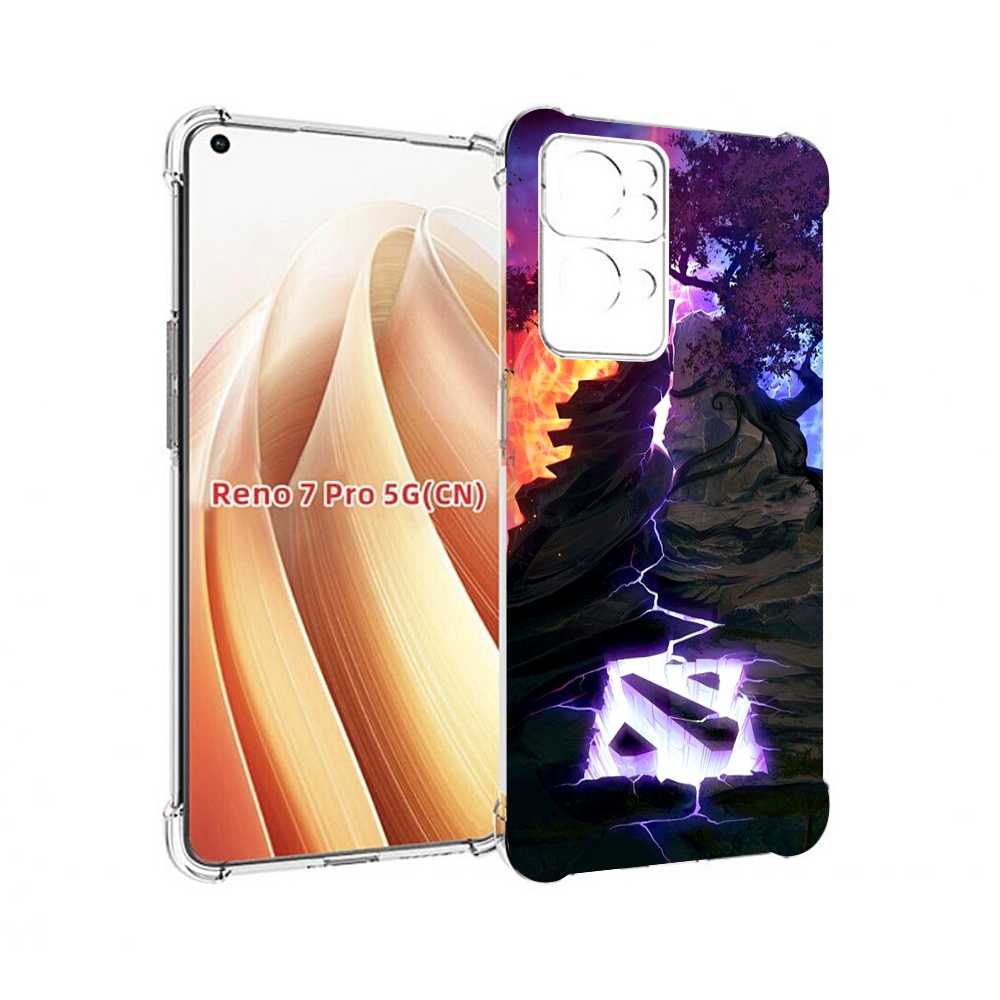 

Чехол MyPads dota 2 логотип для OPPO Reno7 Pro 5G, Прозрачный, Tocco