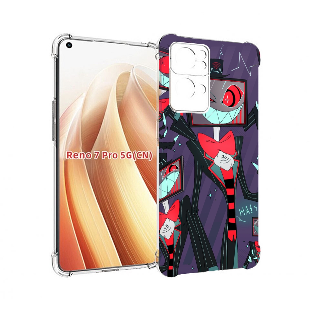 

Чехол MyPads hazbin hotel для OPPO Reno7 Pro 5G, Прозрачный, Tocco