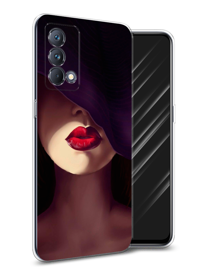 

Чехол Awog на Realme GT Master Edition "Красные губы", Разноцветный, 2510450-7
