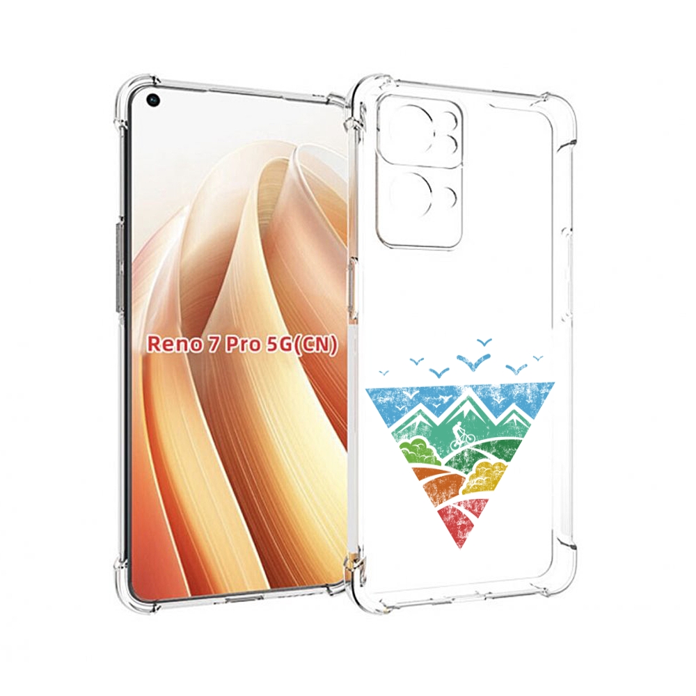 

Чехол MyPads Лес земля море чайки для OPPO Reno7 Pro 5G, Прозрачный, Tocco