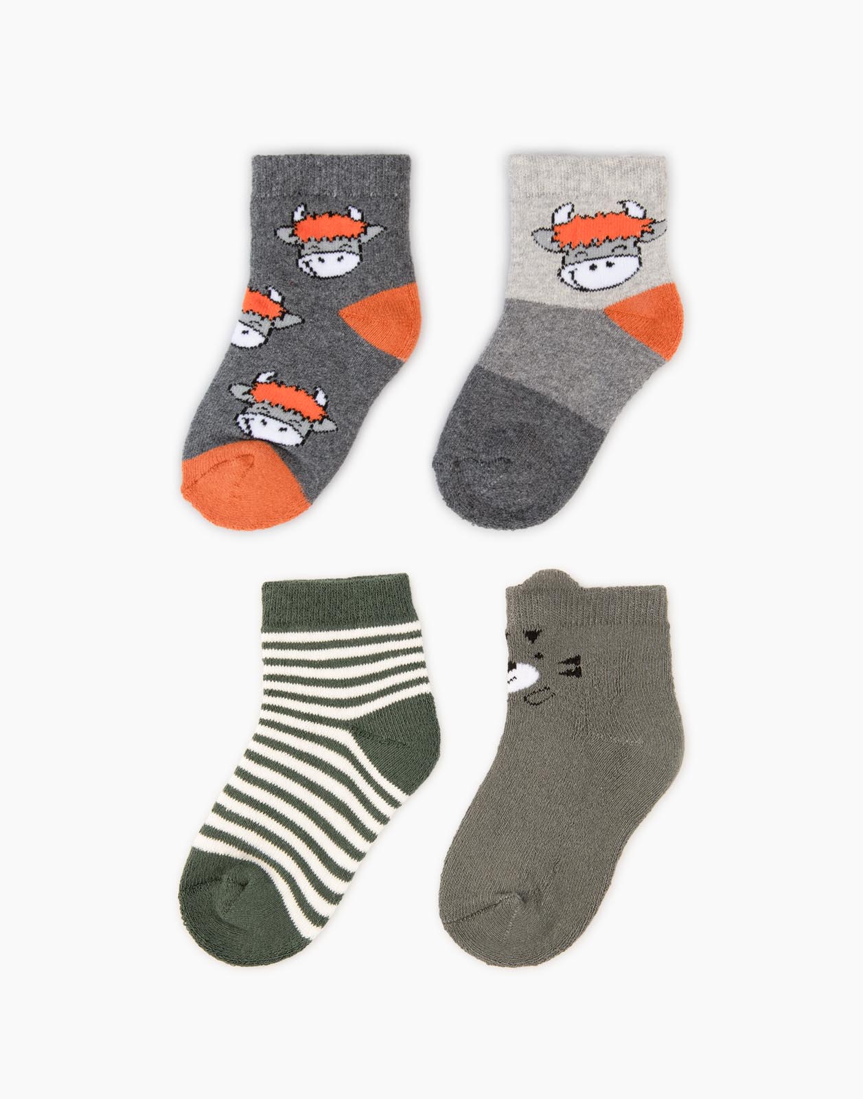 Носки детские Gloria Jeans BHS004527, разноцветный, 12-14