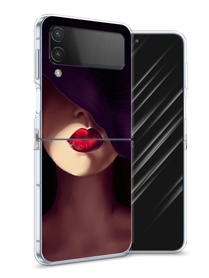 

Чехол Awog на Samsung Galaxy Z Flip 4 / Самсунг Z Flip 4 "Красные губы", Разноцветный, 2106650-7
