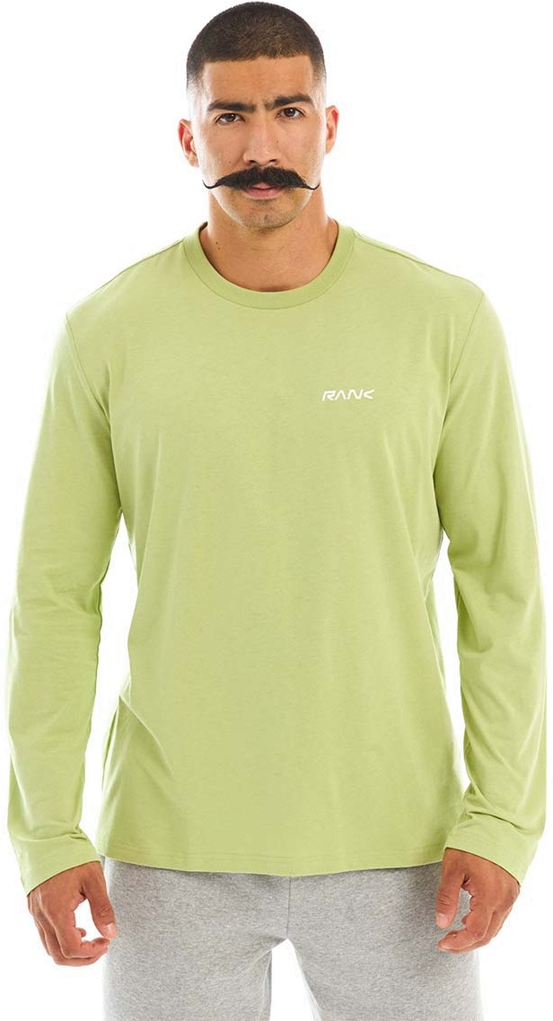 Лонгслив мужской RANK Risen Core Long Sleeve зеленый XS