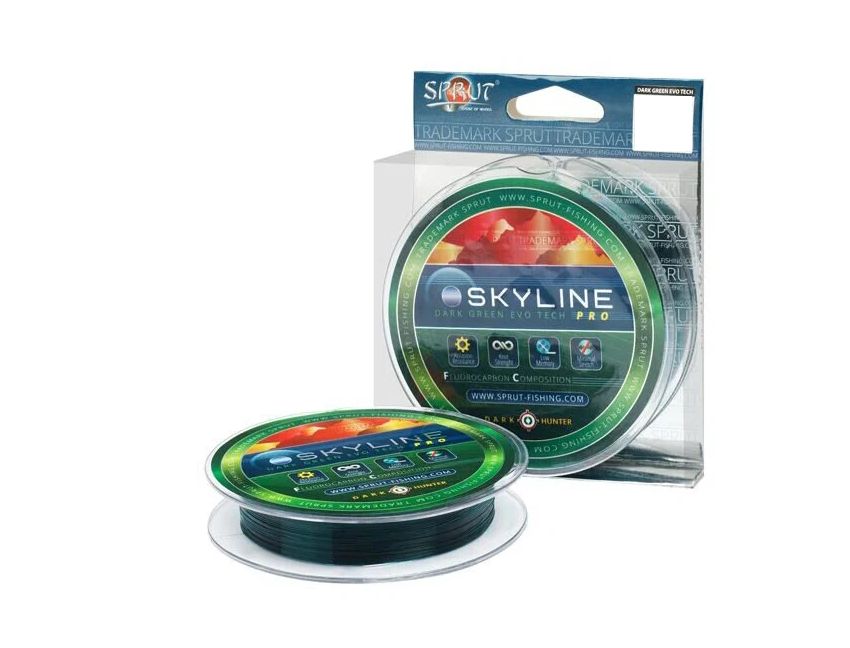 

Леска Летняя Sprut EvoTech PRO DarkGreen 0,235mm/150m, Зеленый, Skyline Ice Tech Pro