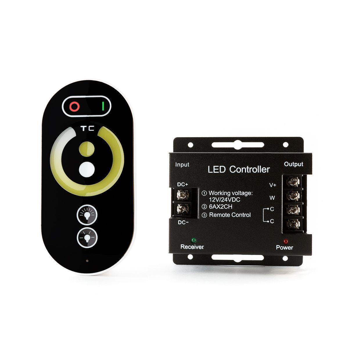 фото Контроллер lc35 mix cct touch 12v/24v, 144w/288w led crystal