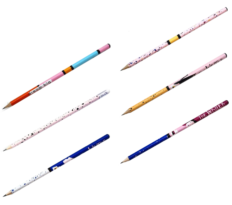 Набор чернографитных карандашей Be Smart MPPEN-05-4 трехгранные заточенные HB 6 шт