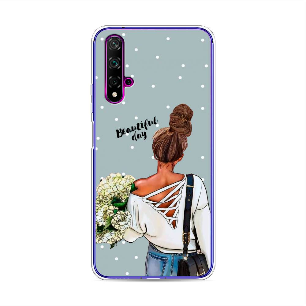 

Чехол Awog на Huawei Nova 5T "Beautiful day", Разноцветный, 610550-6