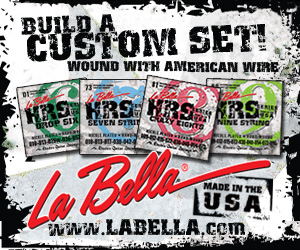 

Отдельная струна для электрогитары, сталь, 012, La Bella HRS-P012