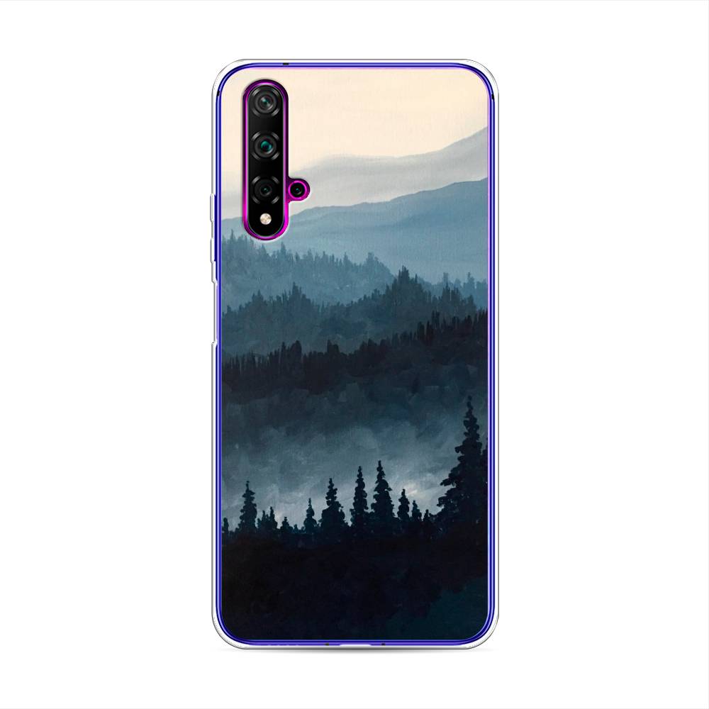 

Чехол Awog на Huawei Nova 5T "Туманные горы", Разноцветный, 610550-4