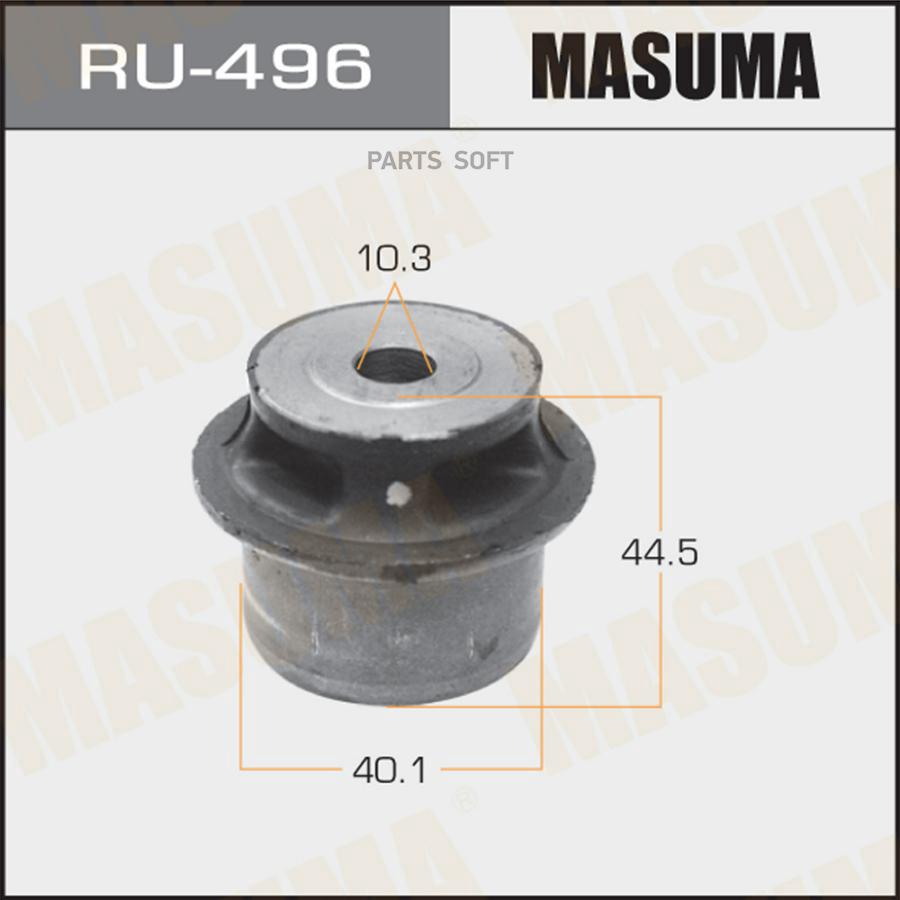 

MASUMA 'RU496 Сайлентблок пер. верхнего рычага пер. 1шт