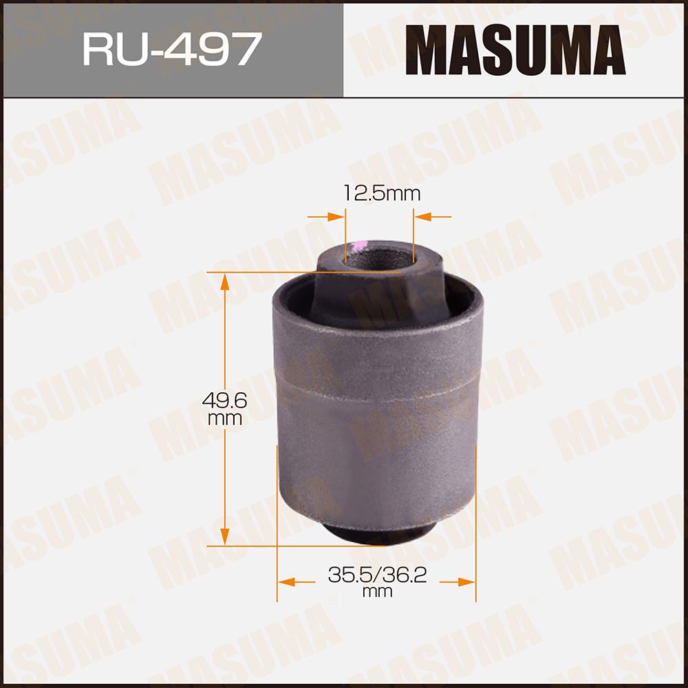 

MASUMA 'RU497 Сайлентблок задн. верхней поперечной тяги 1шт