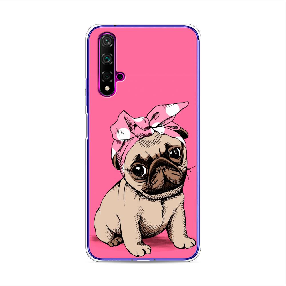 

Чехол Awog на Huawei Nova 5T "Dog Pin-Up", Разноцветный, 610550-2