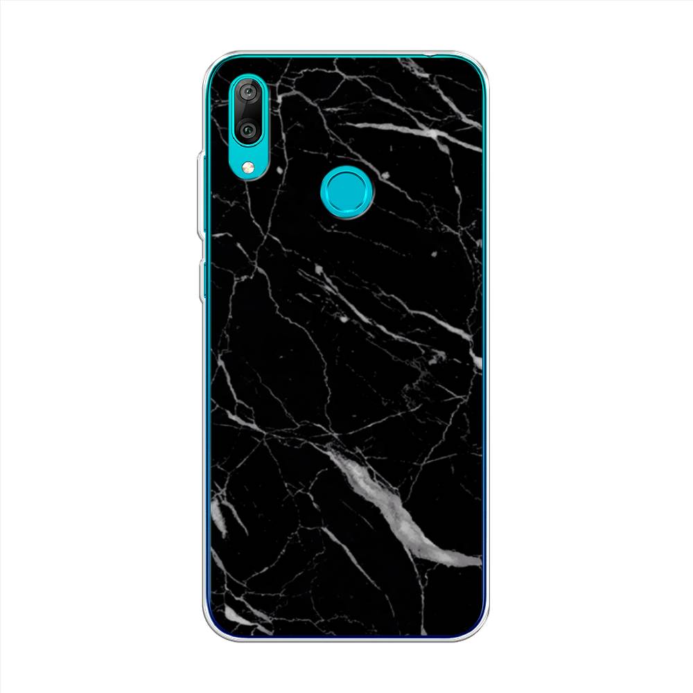 

Чехол Awog "Черный минерал" для Huawei Y7 2019, 68450-3