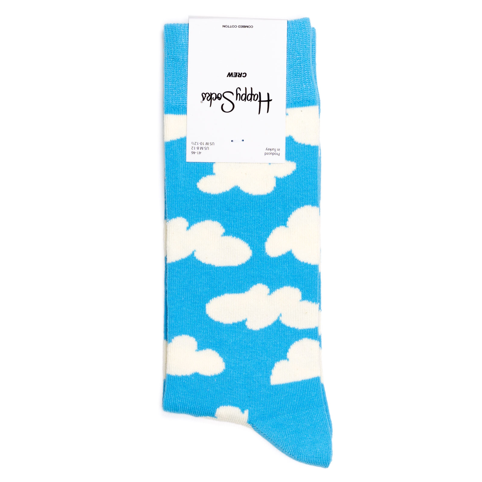 

Носки унисекс Happy Socks Cloudy-Sock разноцветные, Голубой;белый, Cloudy-Sock